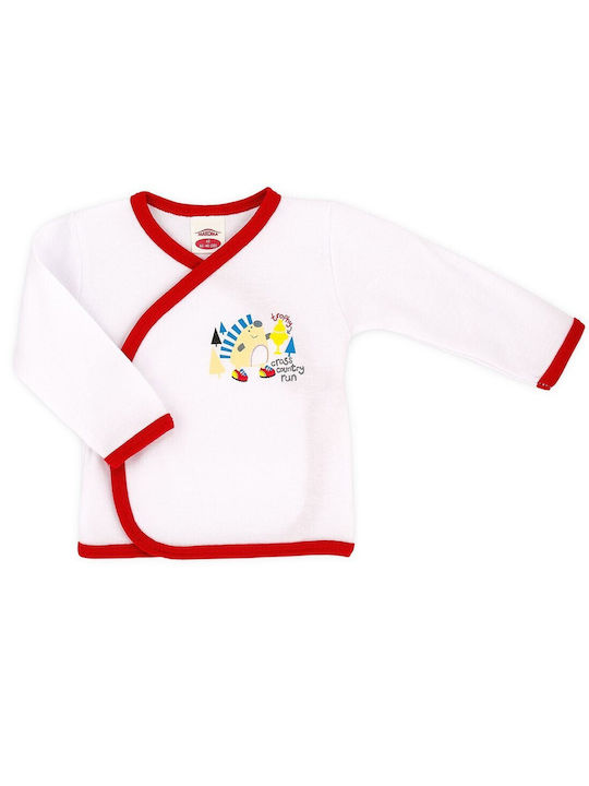 Makoma Kids Blouse Long Sleeve White