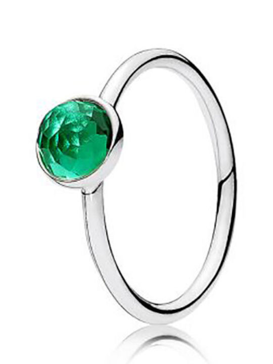 Pandora Ring with Stones made of Silver