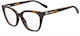 Moschino Eyeglass Frame Butterfly Brown MOL627 086