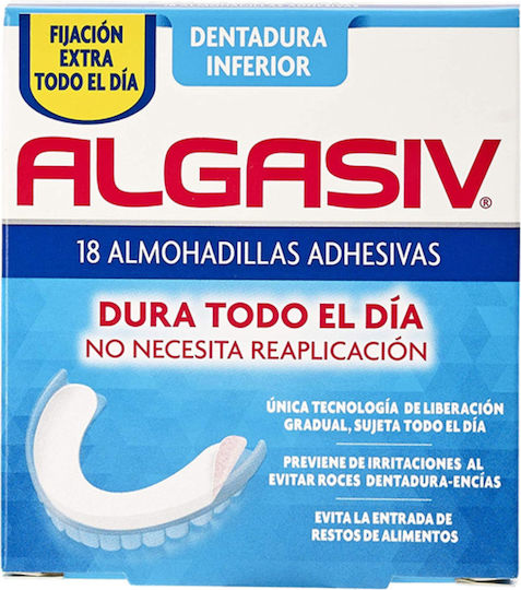 Algasiv Denture Adhesive Patches 18pcs