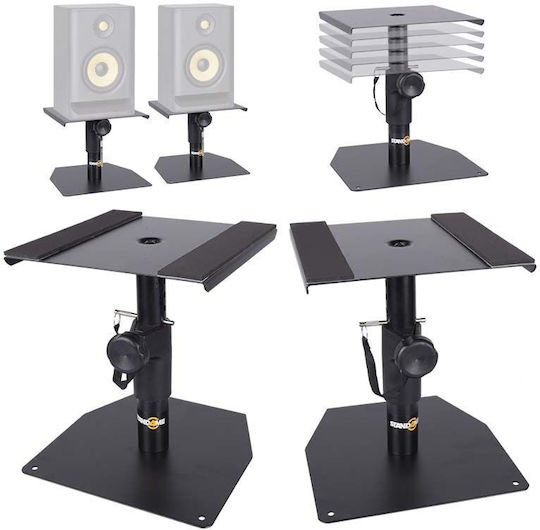 STAND4ME Desktop Speaker Stands Mon Set of 2 Pieces in Black Colour