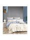 Mc Decor Σετ Σεντόνια Υπέρδιπλα 240x270εκ. Ecru (4τμχ)