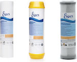 Eiger Water Filter Replacement Under Sink from Polypropylene 10" 0.5 μm 3pcs