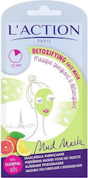 L'Action Paris Detoxifying Face Mud Sheet Mask