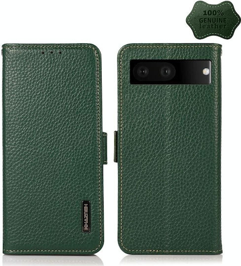 Wallet Δερμάτινο Πράσινο (Google Pixel 7Realme 7 5G)
