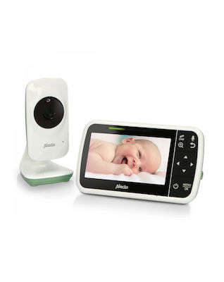 Alecto Baby Monitor with Camera & Screen 4,3" with Two-Way Audio & Lullabies