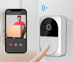 Funk Video Türklingel X9 Mit HD Kamera - Kabellose Haustürklingel Mit Nachtsicht, Gegensprechanlage & App, Schwarz