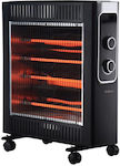 Primo Quartz Heater with Thermostat 2400W