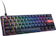 Ducky One 3 Mini Gaming Mechanical Keyboard 60% with Cherry MX Silent Red switches and RGB lighting (US English) Cosmic