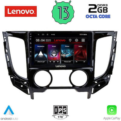 Lenovo Car-Audiosystem für Mitsubishi L200 2015> mit A/C (Bluetooth/USB/WiFi/GPS) mit Touchscreen 9"