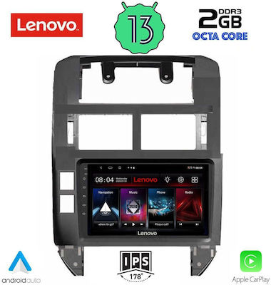 Lenovo Car Audio System for Volkswagen Polo 2002-2009 (Bluetooth/USB/WiFi/GPS) with Touch Screen 9"