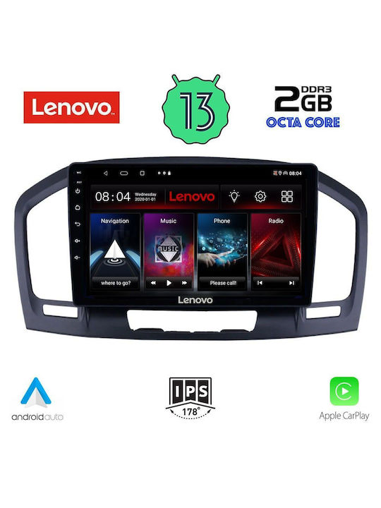 Lenovo Car-Audiosystem für Opel Abzeichen 2008-2013 (Bluetooth/USB/WiFi/GPS) mit Touchscreen 9"