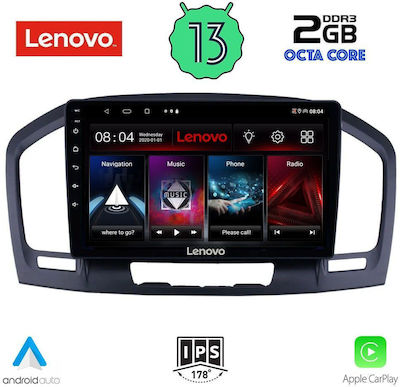 Lenovo Car-Audiosystem für Opel Abzeichen 2008-2013 (Bluetooth/USB/WiFi/GPS) mit Touchscreen 9"