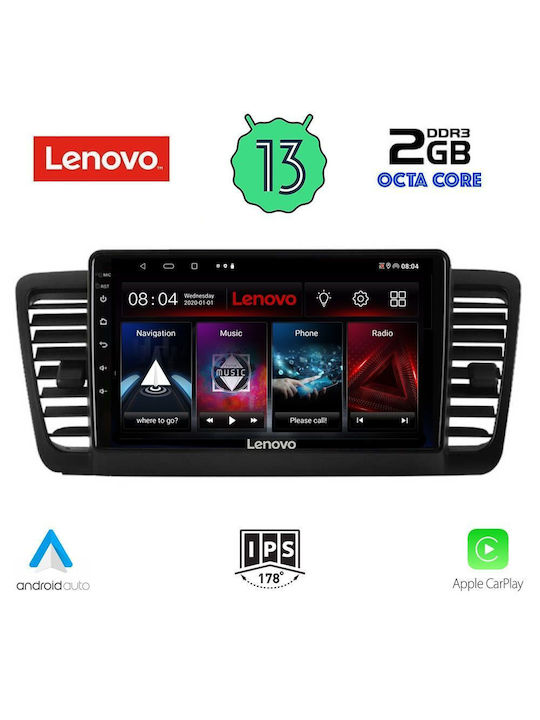 Lenovo Car-Audiosystem für Subaru Erbe 2002-2008 (Bluetooth/USB/WiFi/GPS) mit Touchscreen 9"