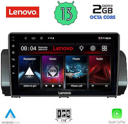 Lenovo Ηχοσύστημα Αυτοκινήτου για Dacia Logan (Bluetooth/USB/WiFi/GPS) με Οθόνη Αφής 9"