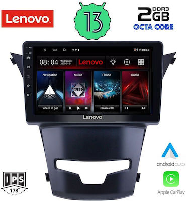 Lenovo Ηχοσύστημα Αυτοκινήτου για Daewoo Korando Ssangyong Korando (Bluetooth/USB/WiFi/GPS) με Οθόνη Αφής 9"