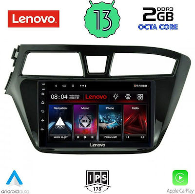 Lenovo Car-Audiosystem für Hyundai i20 2014-2019 (Bluetooth/USB/WiFi/GPS) mit Touchscreen 9"