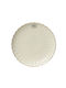 Kaemingk Plate Desert made of Porcelain White with Diameter 20.3cm