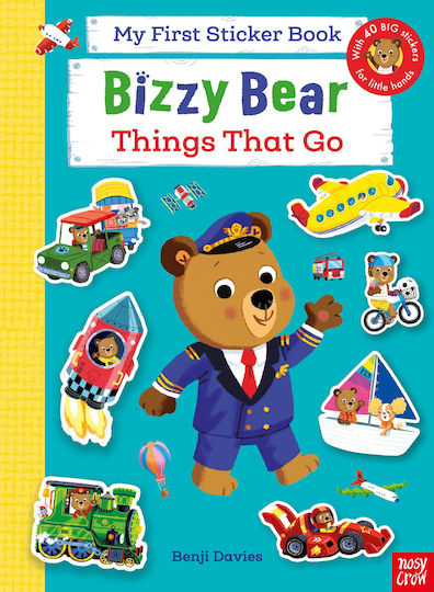 Colouring Book My First Sticker Book - Things That Go Pb