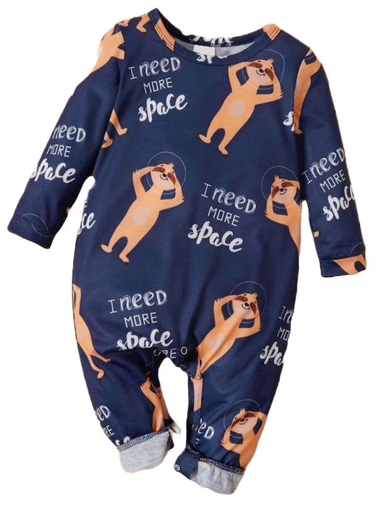TakTakBaby Babystrampler Langärmliges Marineblau