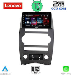 Lenovo Car Audio System for Jeep Commander 2007-2009 (Bluetooth/USB/WiFi/GPS/Apple-Carplay/Android-Auto) with Touch Screen 9"