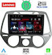 Lenovo Sistem Audio Auto pentru Hyundai i20 2008-2012 cu A/C (Bluetooth/USB/WiFi/GPS/Apple-Carplay/Android-Auto) cu Ecran Tactil 9"