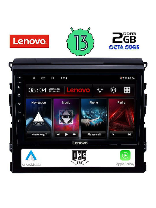 Lenovo Ηχοσύστημα Αυτοκινήτου 2016-2019 (Bluetooth/USB/WiFi/GPS/Apple-Carplay/Android-Auto) με Οθόνη Αφής 9"