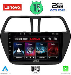 Lenovo Ηχοσύστημα Αυτοκινήτου για Suzuki SX4 2014> (Bluetooth/USB/WiFi/GPS/Apple-Carplay/Android-Auto) με Οθόνη Αφής 9"