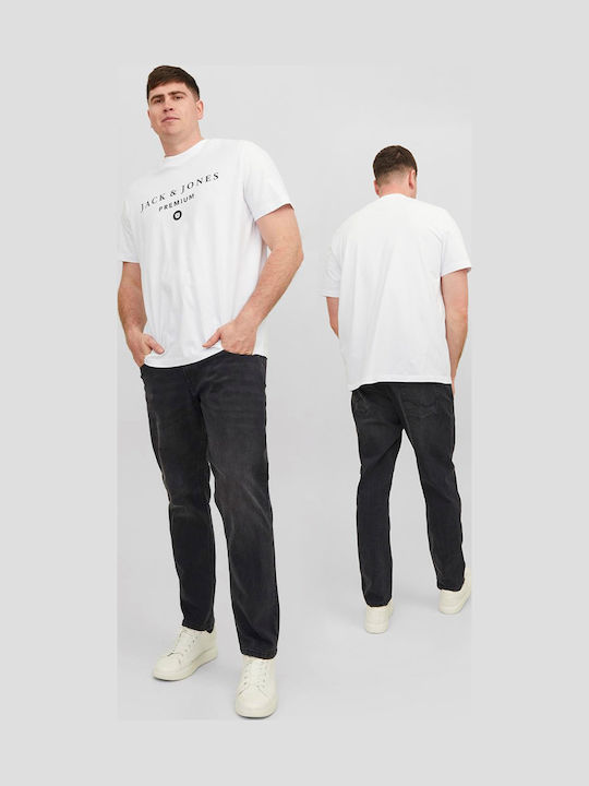 Men's Jeans Pants Elastic with Slim Fit Blue