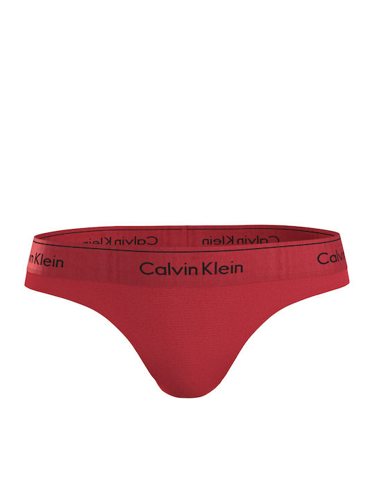Calvin Klein Дамско Бразилско Червен