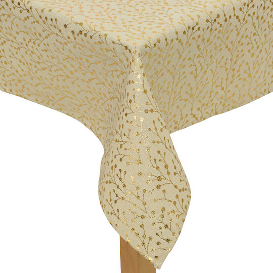 Kaemingk Tischtuch Gold 140x180cm