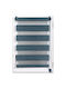 Roller Blinds L-n Mottled Partial Blackout Double Blue W60xH180cm 352560180193