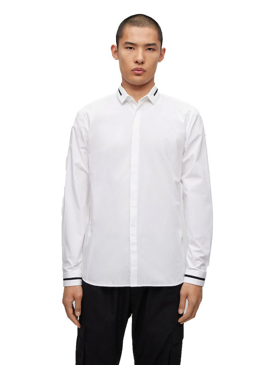 Hugo Boss Men's Shirt Long Sleeve White