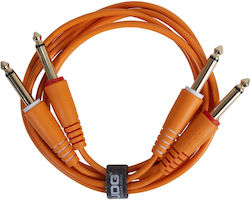 UDG U97002OR 2x 6.3mm male - 2x 6.3mm male 1.5m
