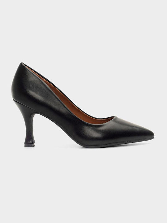 Joya Pointed Toe Black Heels