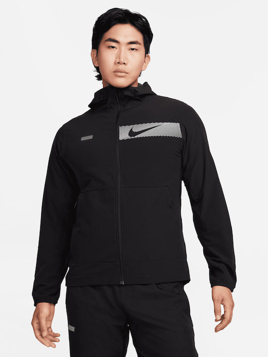 Nike Repel Unlimited Спортно Мъжко Яке Черно