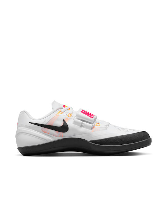 Nike Rotational 6 Αθλητικά Παπούτσια Spikes Λευκά