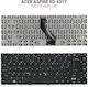 Acer Laptop Keyboard for Aspire R3-431T without Frame and English (US) Layout in Black Color R3-431T