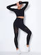 Mitchell Training Women's Long High Waist Leggings Black