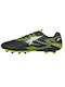 Joma Powerful 2331 FG Χαμηλά Ποδοσφαιρικά Παπούτσια με Τάπες Μαύρα