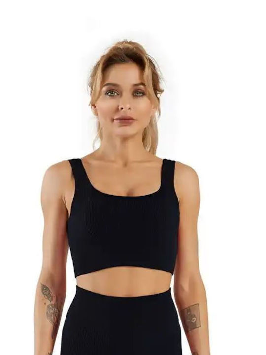 Roza Women's Athletic Sports Bra Black