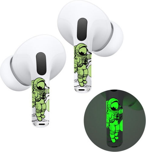 Rockmax Glow Art Skin Αυτοκόλλητα σε Πολύχρωμο χρώμα για Apple AirPods Pro