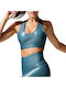 Rebecca Women's Athletic Sports Bra Green