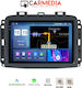 Carmedia Car Audio System for Fiat 500L 2012+ (Bluetooth/USB/WiFi/GPS/Apple-Carplay/Android-Auto) with Touch Screen 10.36"