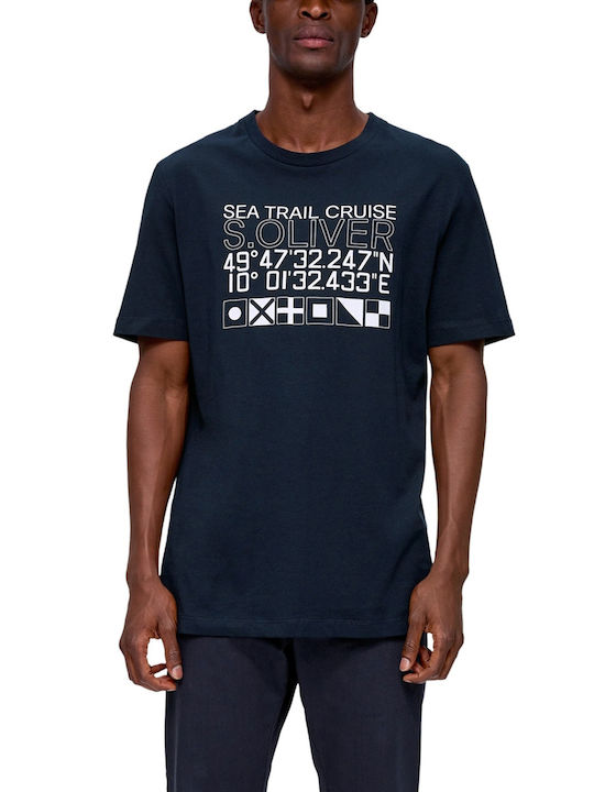 S.Oliver Men s T shirt Red 2135683 59D1 Skroutz.cy