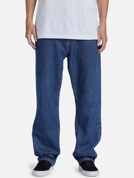 DC 'worker' Men's Jeans Pants in Relaxed Fit Blue