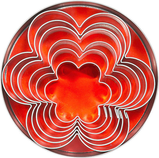 Contacto Flower-Shaped Cookie Cutter 6pcs