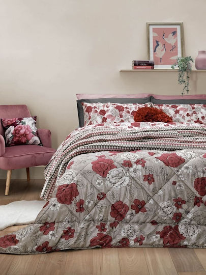 Amo La Casa Πάπλωμα Μονό 170x250εκ. Syrah Beige 300 GSM