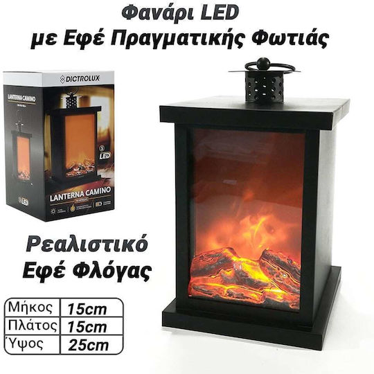 Διακοσμητικό Φωτιστικό LED Θερμό Λευκό Τζάκι