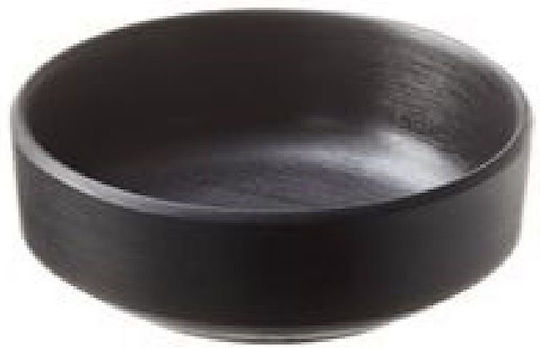 Leone Melamine Salad Bowl Black 7.6x7.6x2.7cm 6pcs